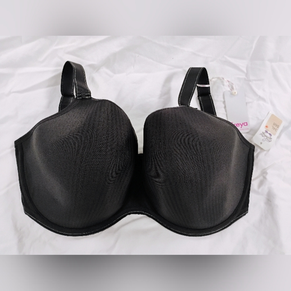 NWT Freya Idol Molded Bra black 34HH (34L)